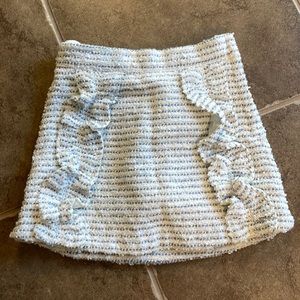 Janie and Jack ruffle boucle skirt